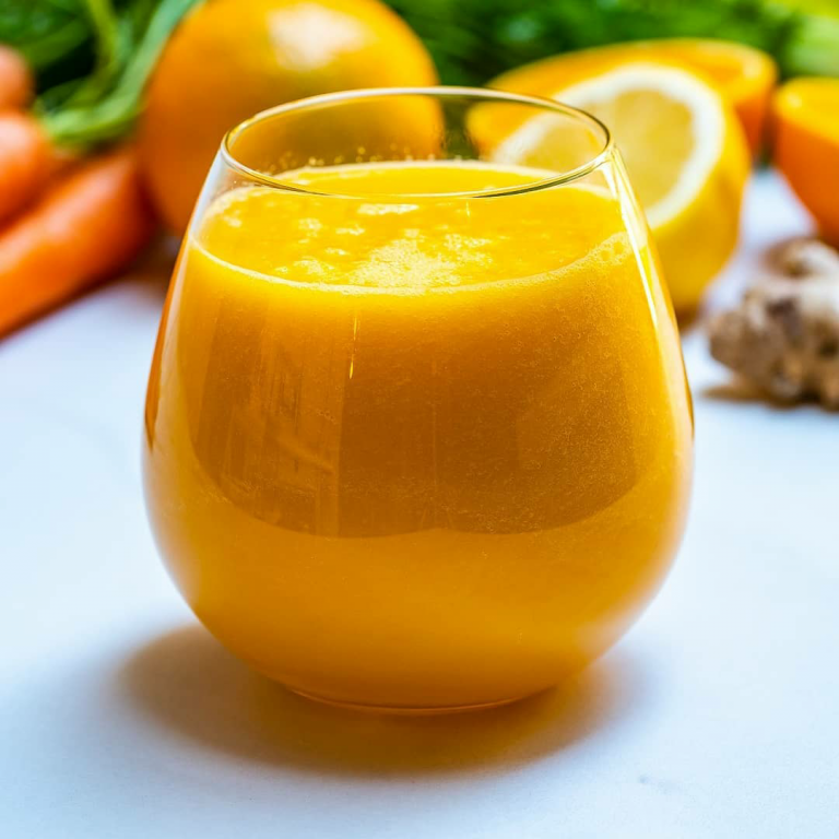 Super Carrot Juice For Pre-Workout.