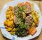 Beef Meatloaf With Diced Celery And Leek, 2 Portion Recipe.